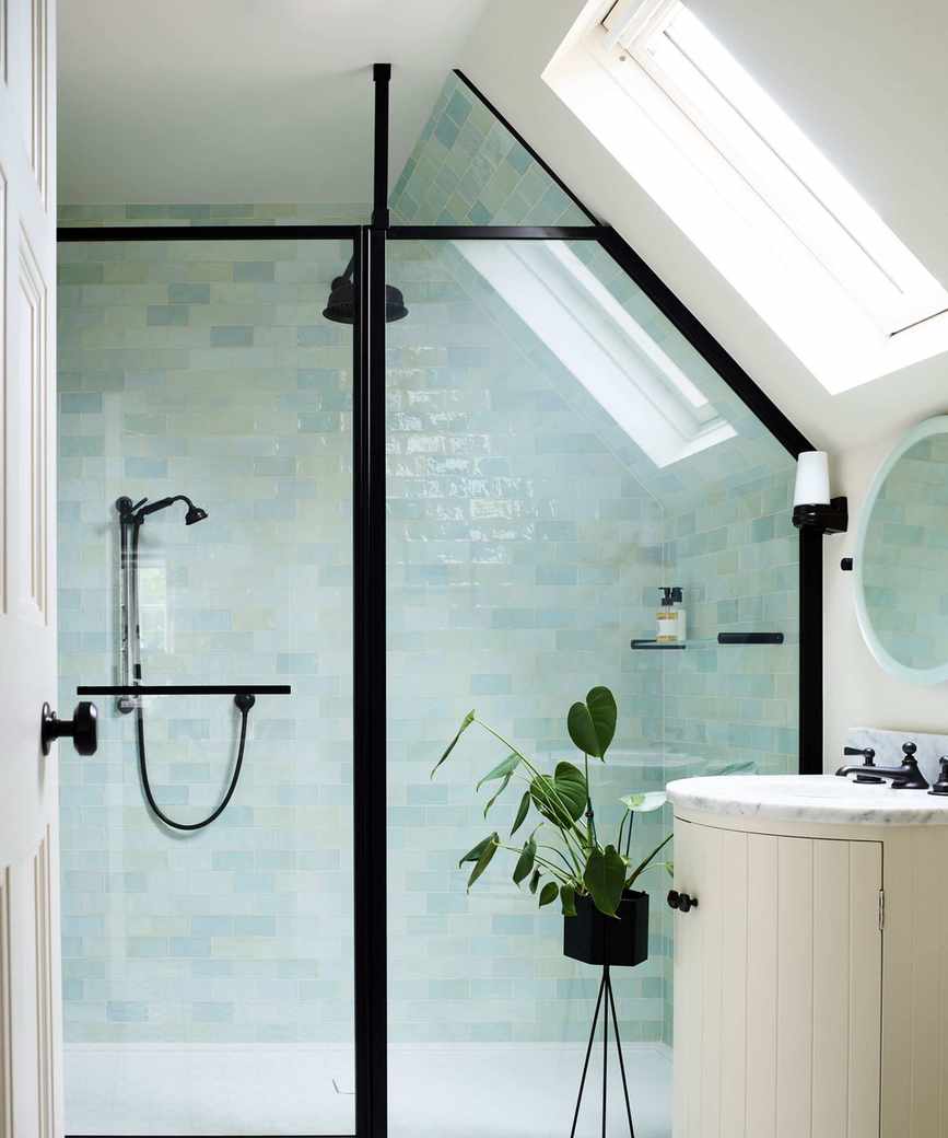 Clean bathroom
