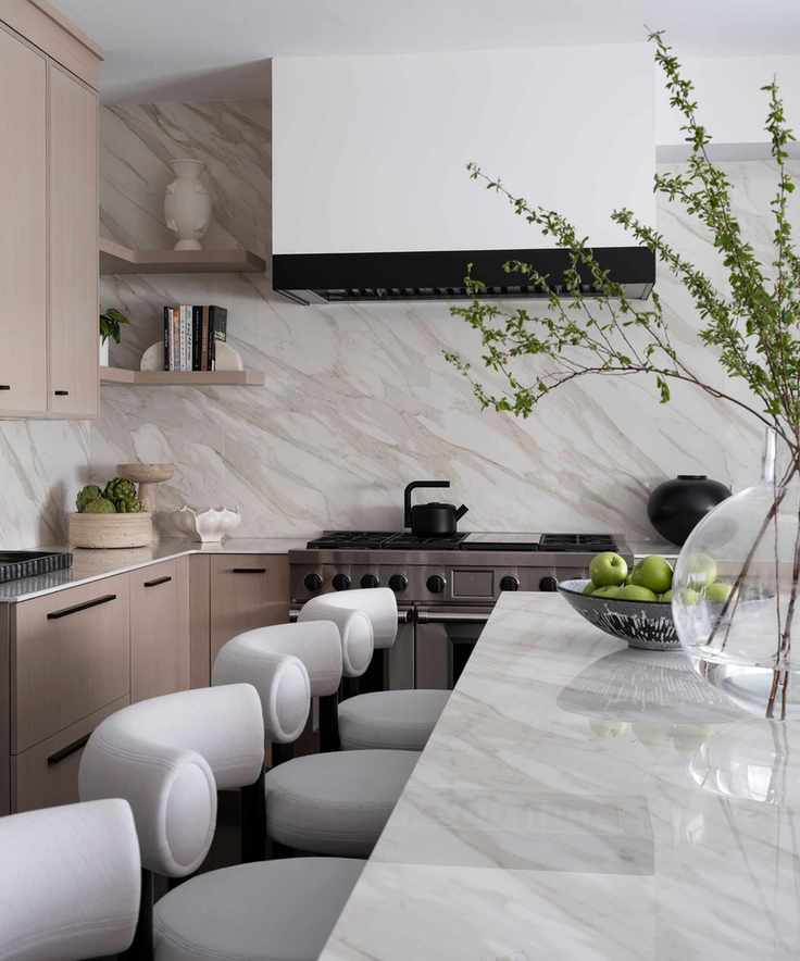 Kitchen corner with bar stools