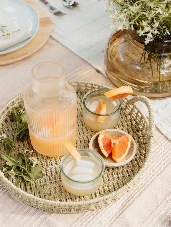 Sparkling Grapefruit Drink
