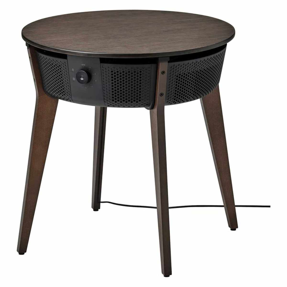 IKEA STARKVIND air purifying table against white background.