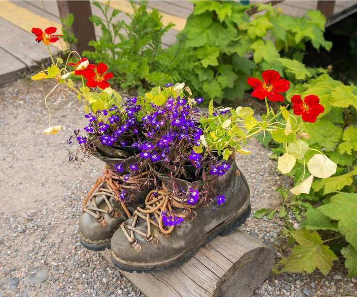 Boot planters