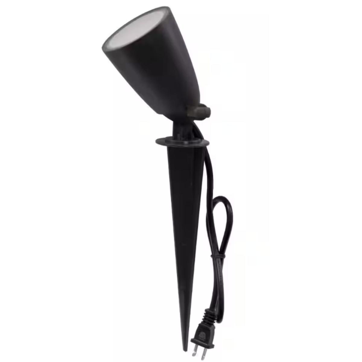 Line Voltage Bronze LED Landscape Flood Light with Spike