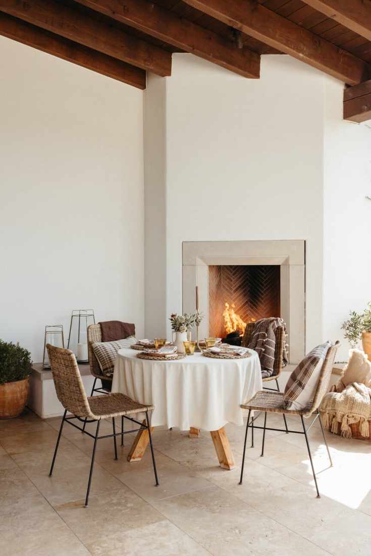 Fall dinner party