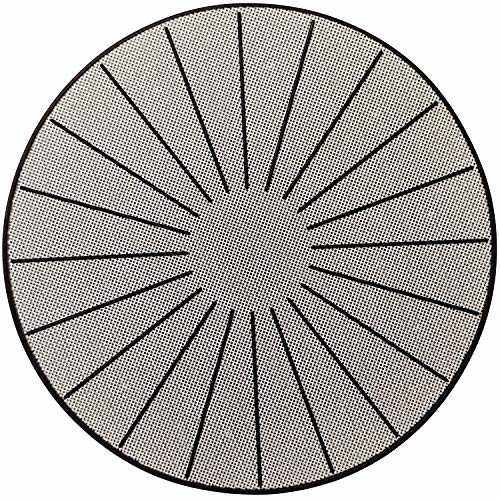 Lazy K Induction Cooktop Mat - Silicone Fiberglass Scratch Protector - for Magnetic Stove - Non Slip Pads to Prevent Pots From Sliding During Cooking (11 Inches)
