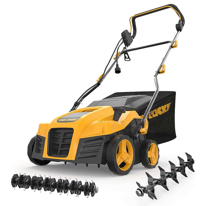 Electric Dethatcher Scarifier machine