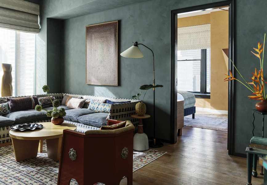 Kelly Wearstler living room