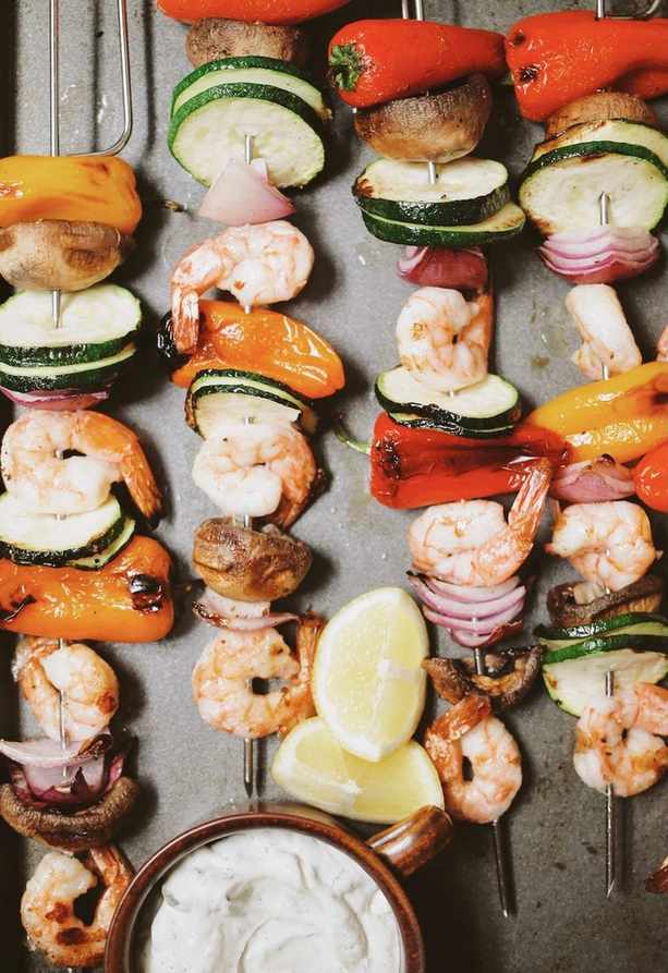 shrimp-skewers