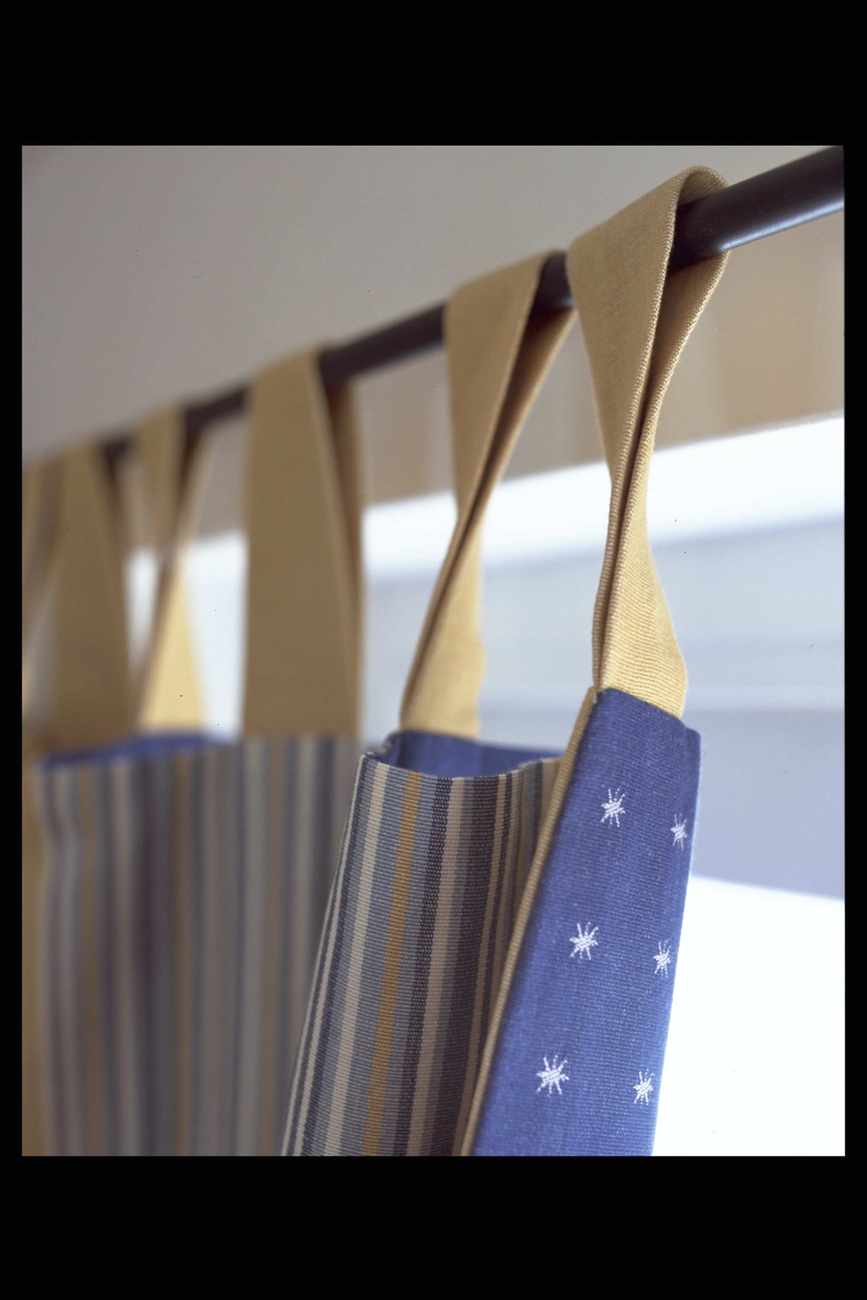 Tab top curtain type