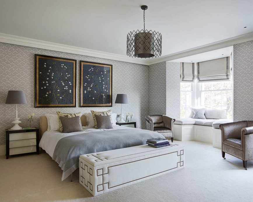 Art Deco bedroom decor