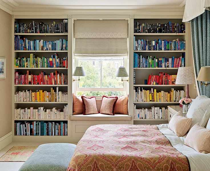 Books in color order