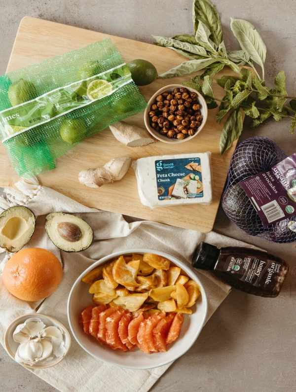 target hydration essentials salad ingredients
