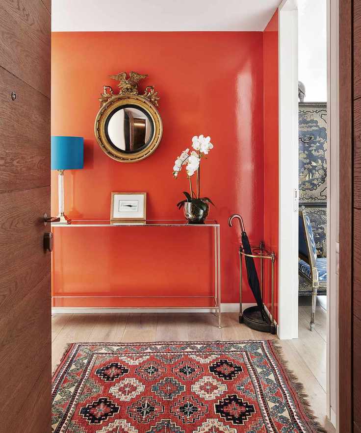 Paint trends 2022 orange paint