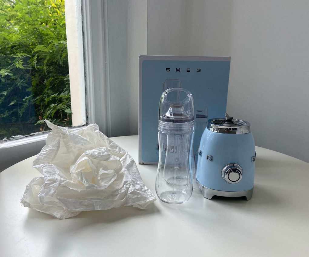 Smeg personal blender unboxing