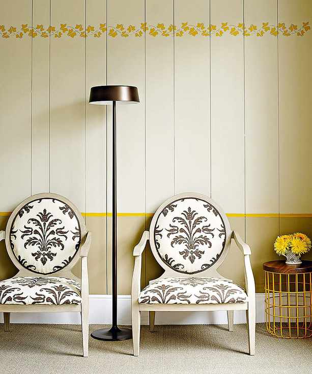Vibrant paneling ideas