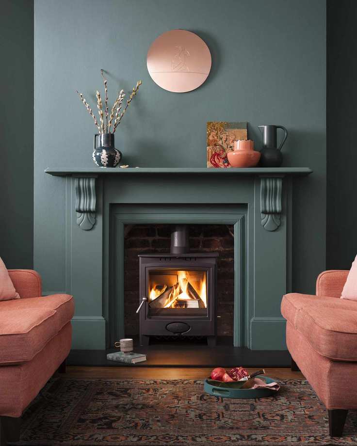 traditional fireplace arada stove teal fireplace