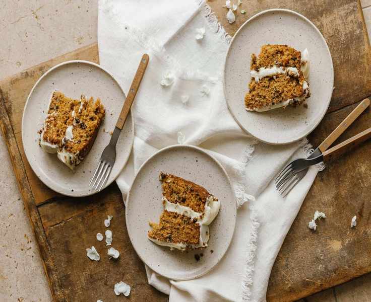 orange carrot cake with cream cheese frosting