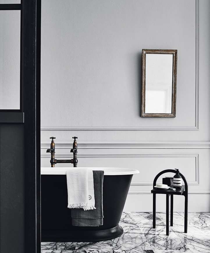 Decorating with black and white