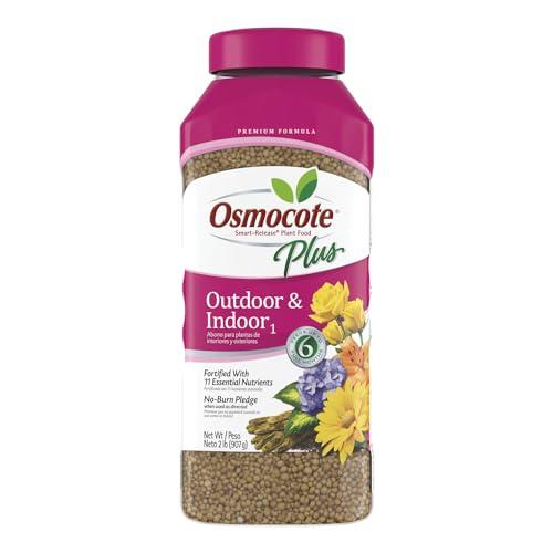 Osmocote Smart-Release Plant Food Plus Outdoor & Indoor1 - Granular, Continuous Release Plant Fertilizer With 11 Essential Nutrients, 2 Lbs.
