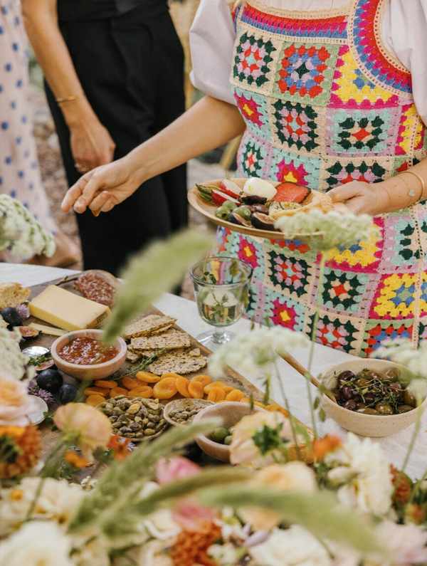 Summer cheese board.