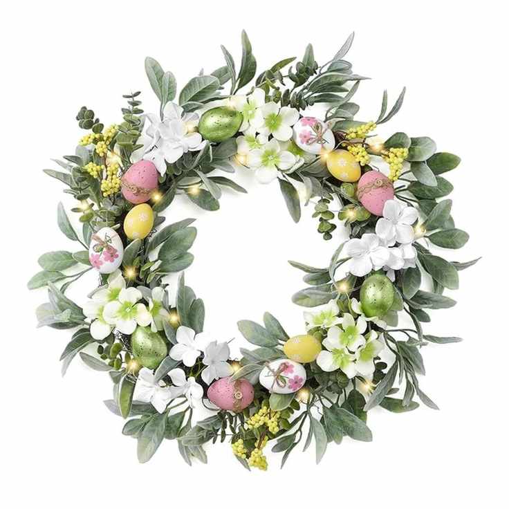 Collapsible Easter Egg Wreaths Decoration Wayfair