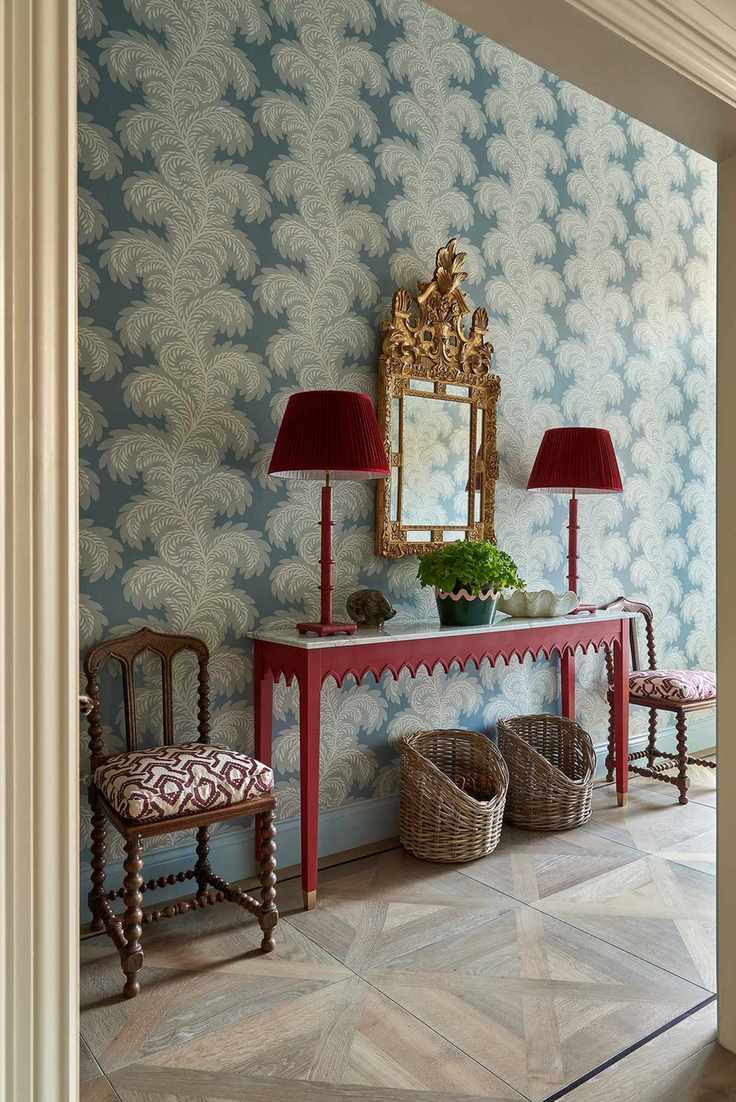Bold console table