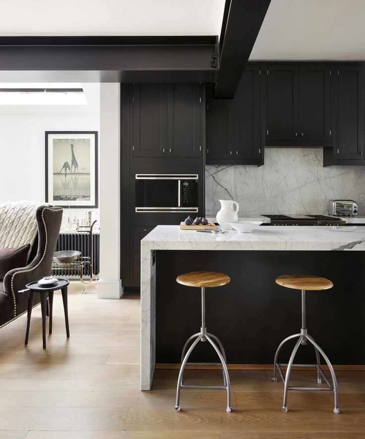 Mixed materials kitchen trend