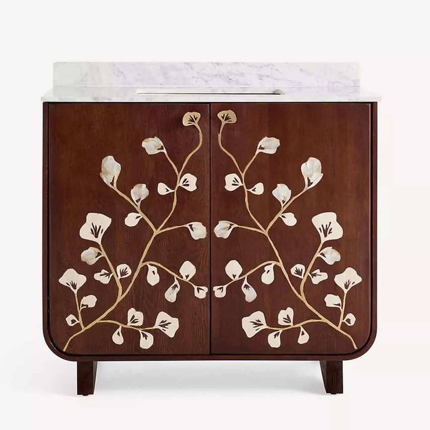 Toulouse Ash Wood Single Bathroom Vanity