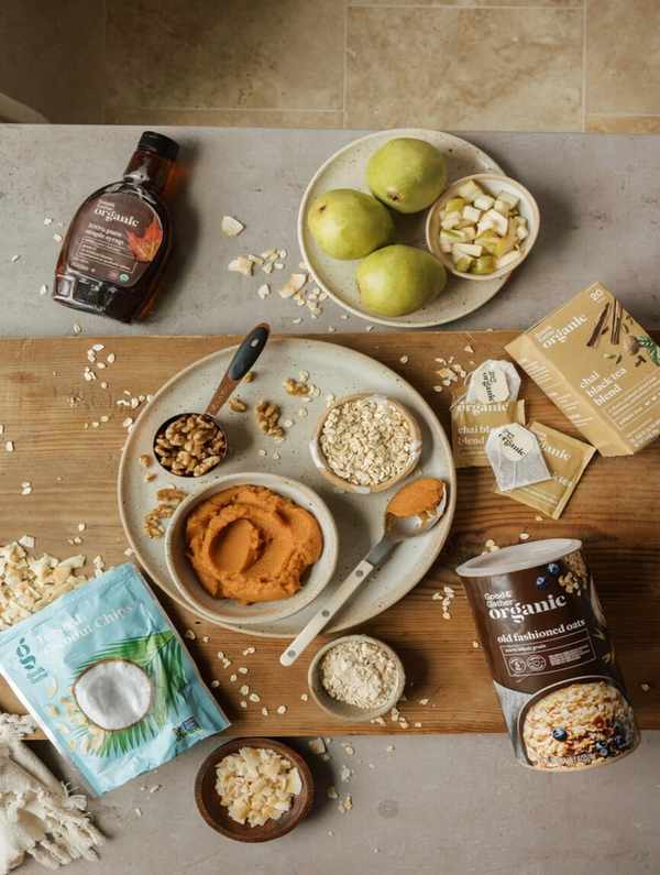 fall-morning-rituals oatmeal ingredients