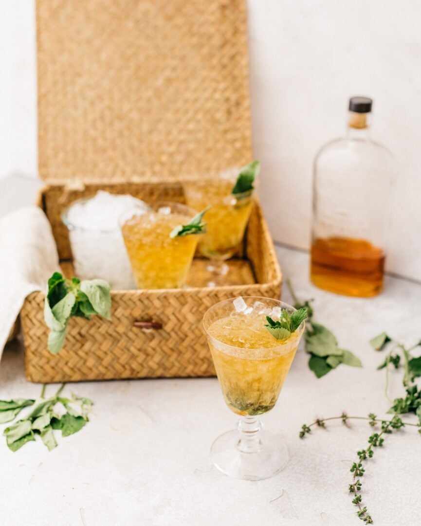 mint julep cocktail