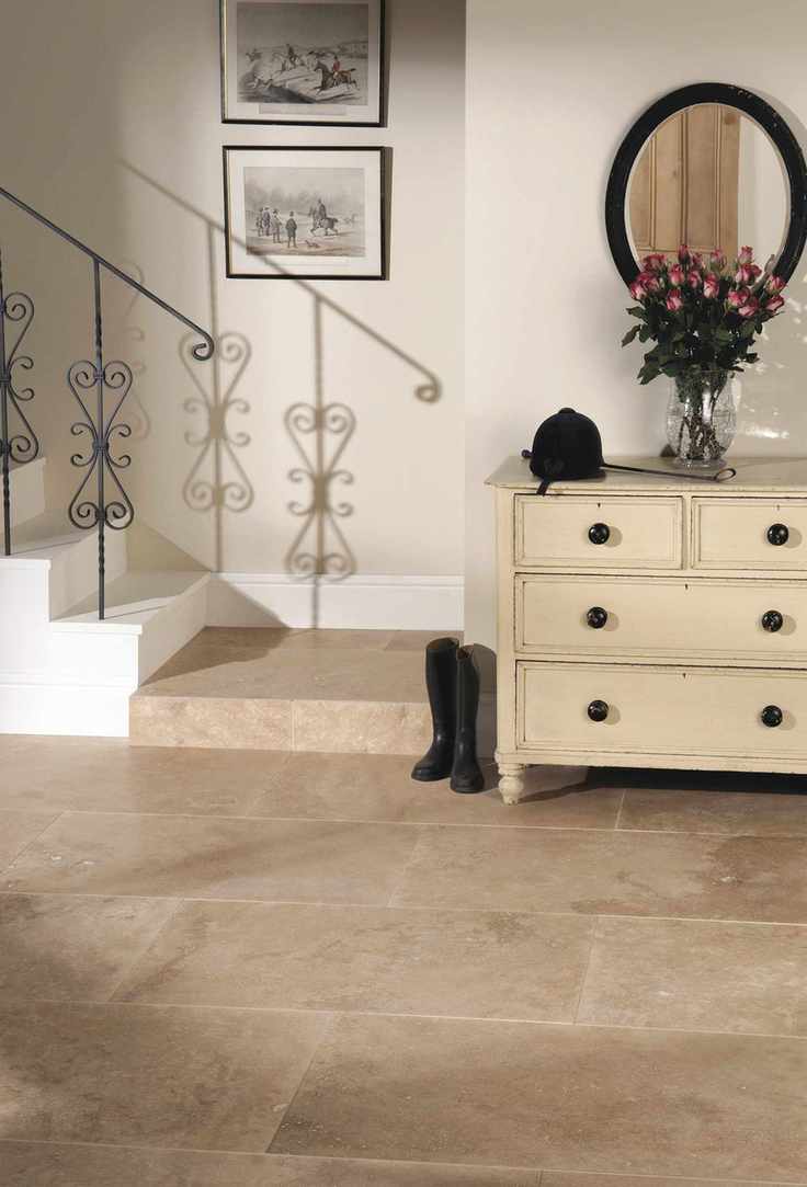 Original Style Earthworks stone floor in a hallway