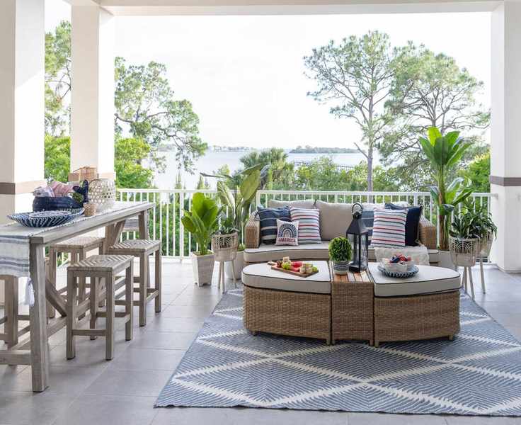 fourth of july front porch