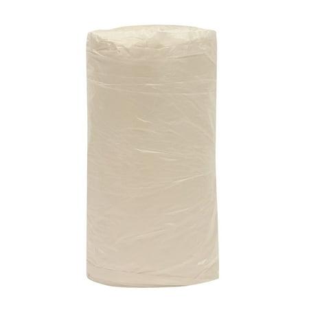 Husky 0.31 Mil High Density Clear Drop Cloth, 9' Width X 120' Length, Self-Cling, 10-Pack