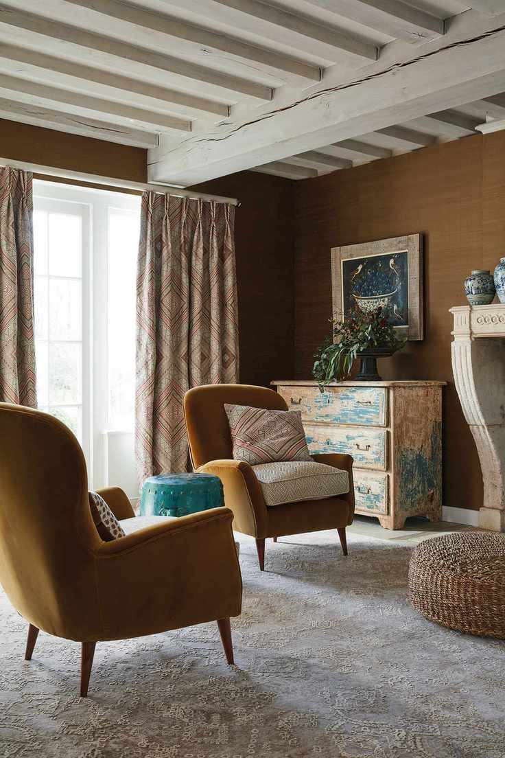Velvet decor ideas mustard velvet armchairs in