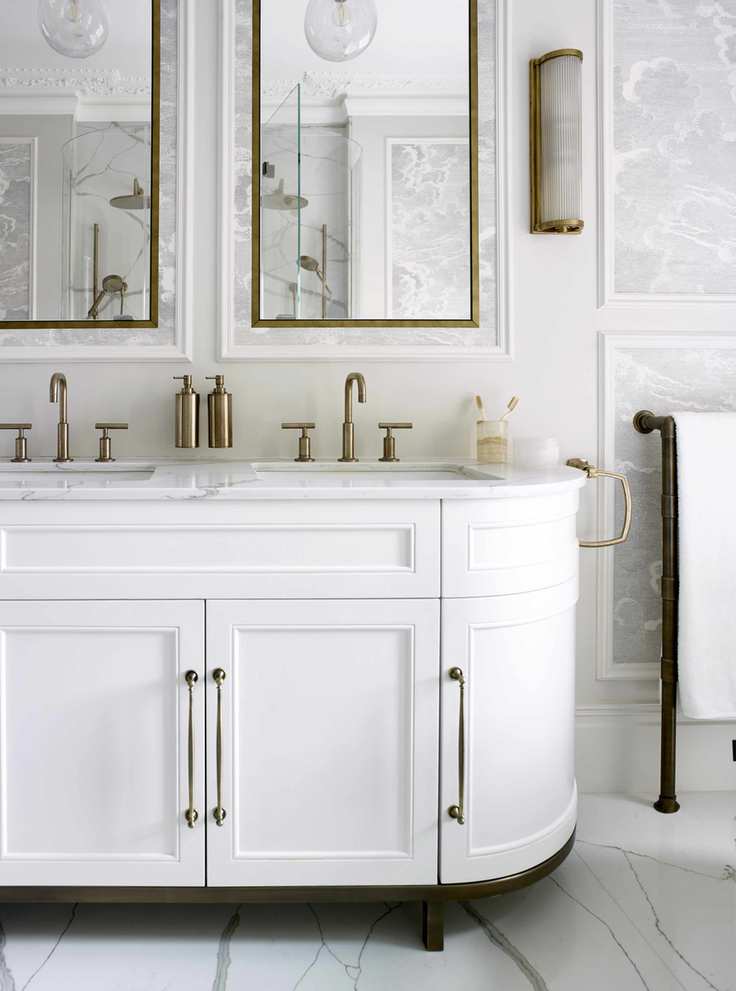Custom joinery in a bathroom