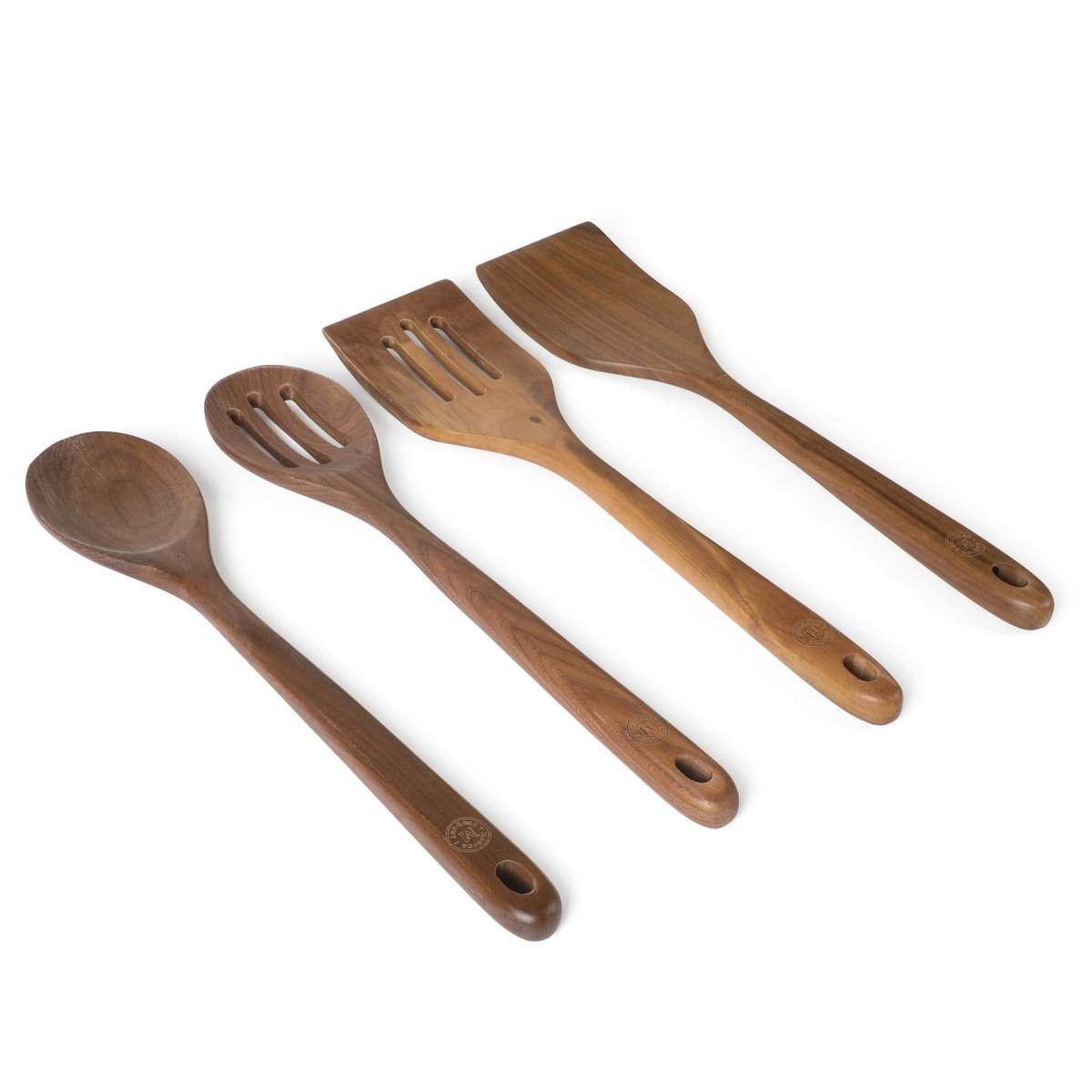 Wayfair, Martha Stewart Bainford 4-Piece Wooden Kitchen Tool Set - Olive & Reviews | Wayfair