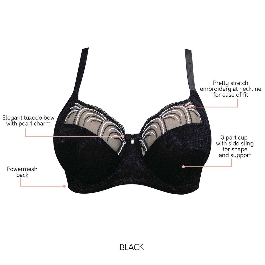 Enchanting Embroidery Contour Unlined Bra