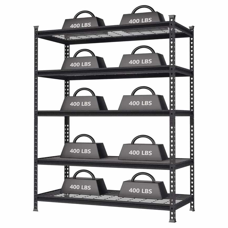 Storage shelves