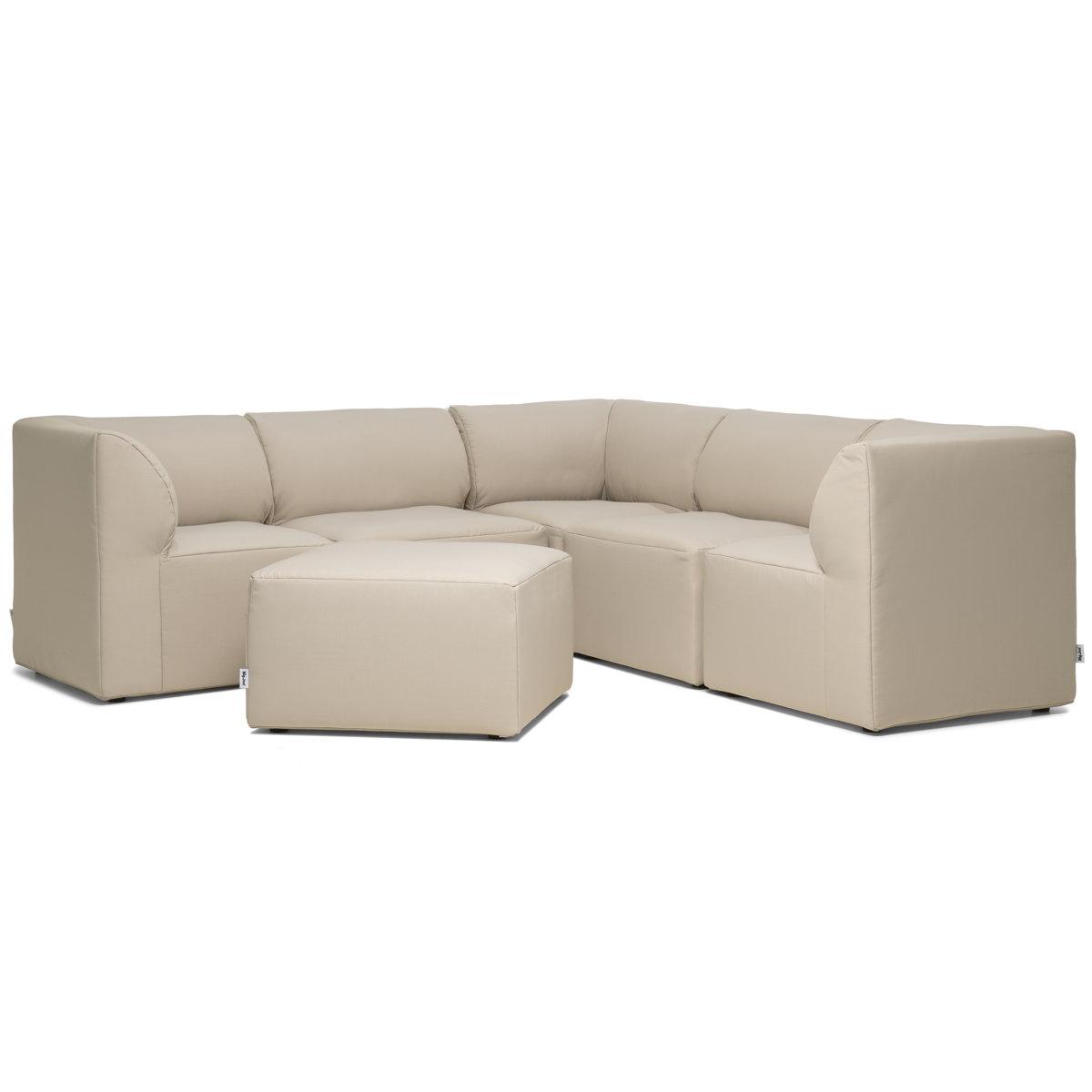 Big Joe Patio 6 Piece Outdoor Sectional & Reviews | Wayfair