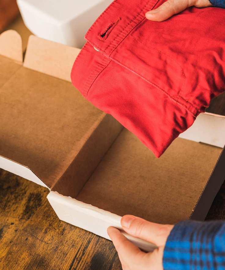 Box of clothes