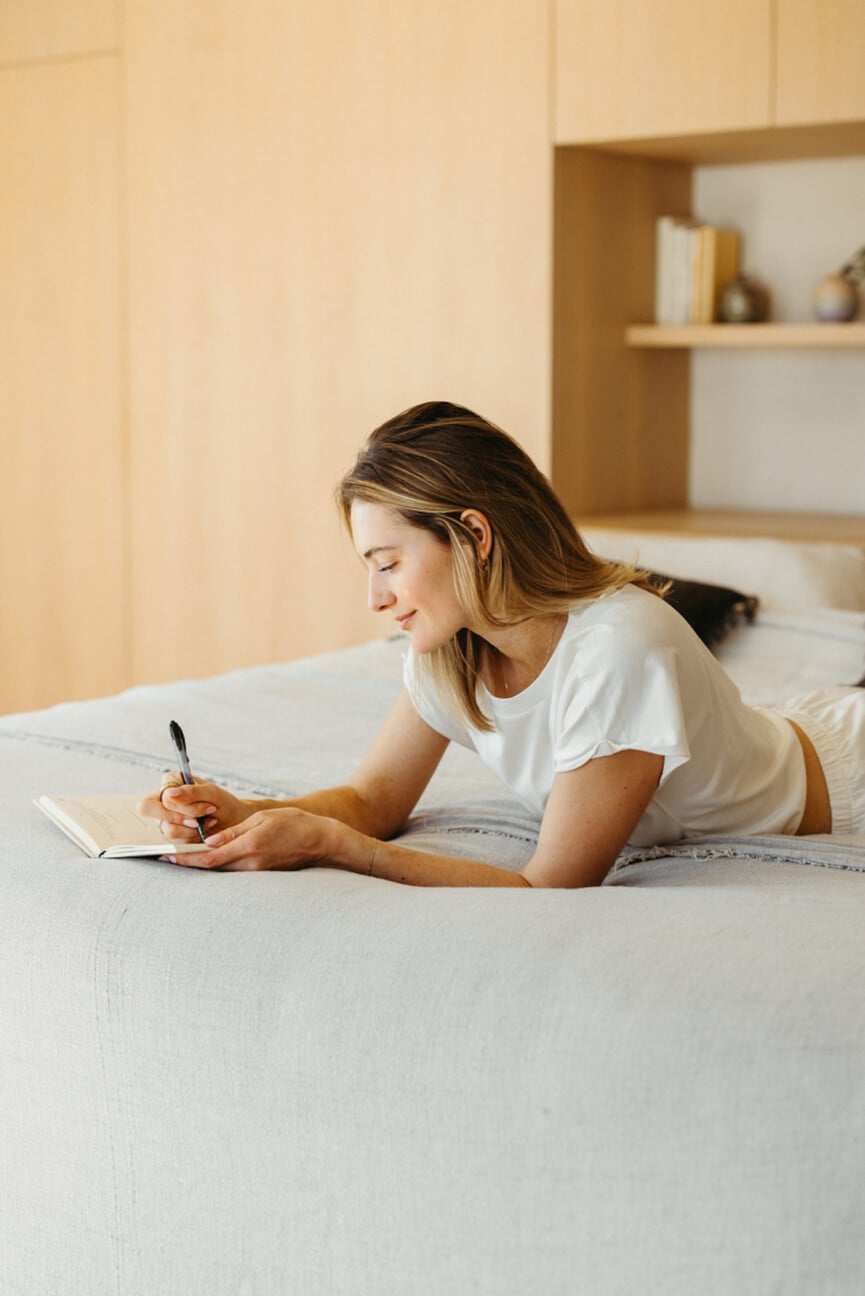 Journaling woman