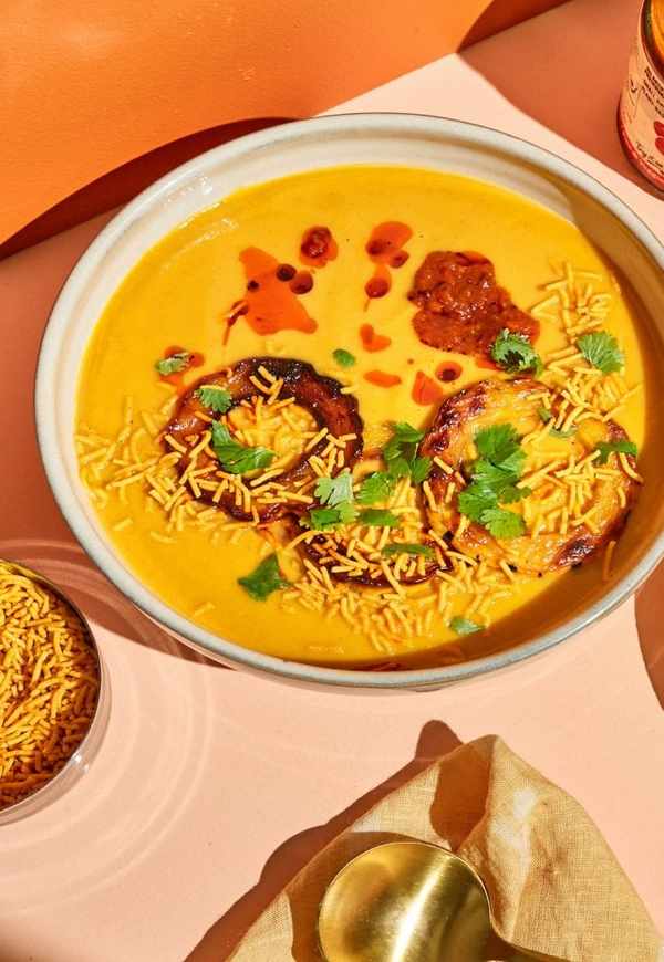 Curried Roasted Winter Squash_vegan indian recipes