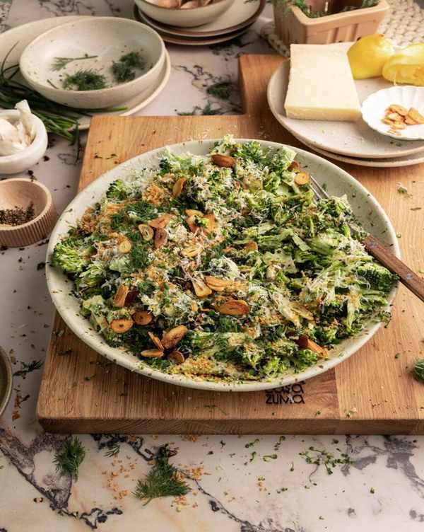 the best broccoli caesar salad