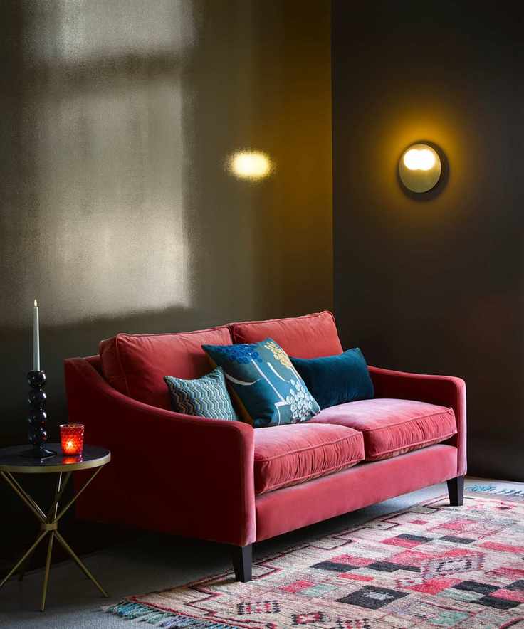 colorful living room