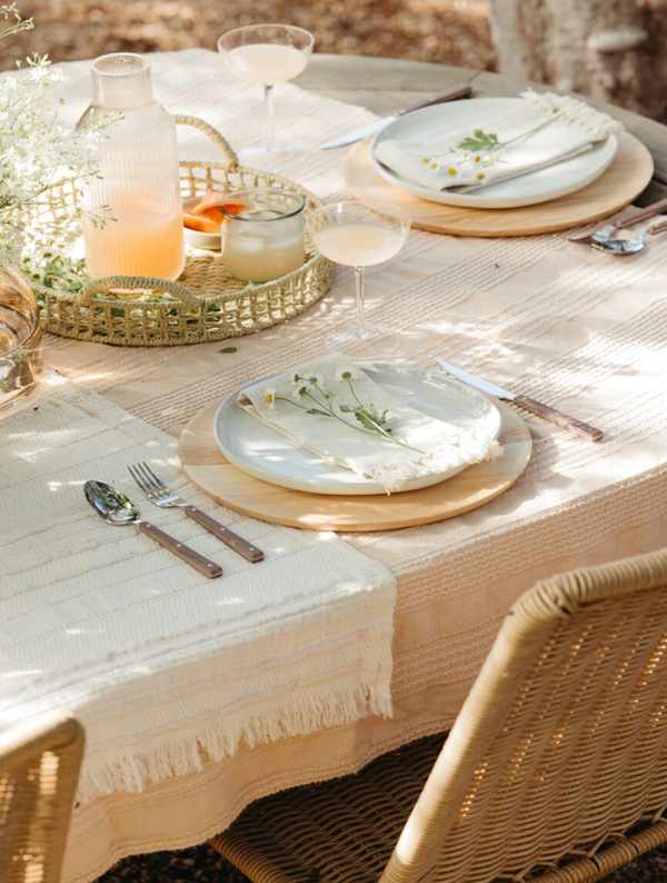 Brunch Table Setting
