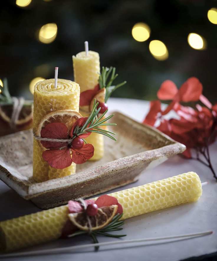 Christmas candles
