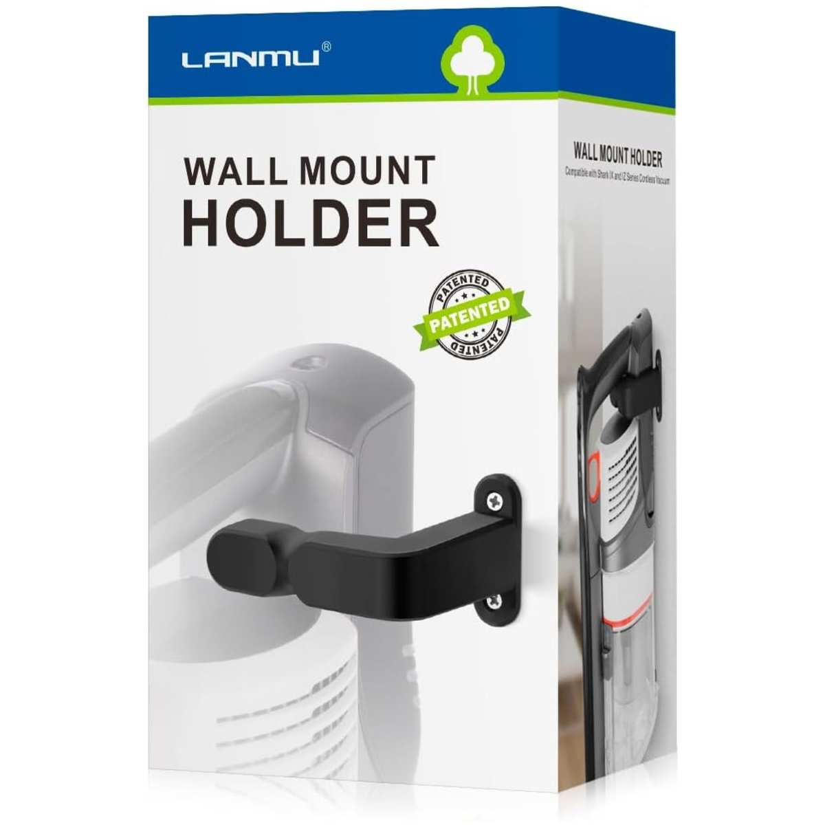 Wall mount holder for vacuum