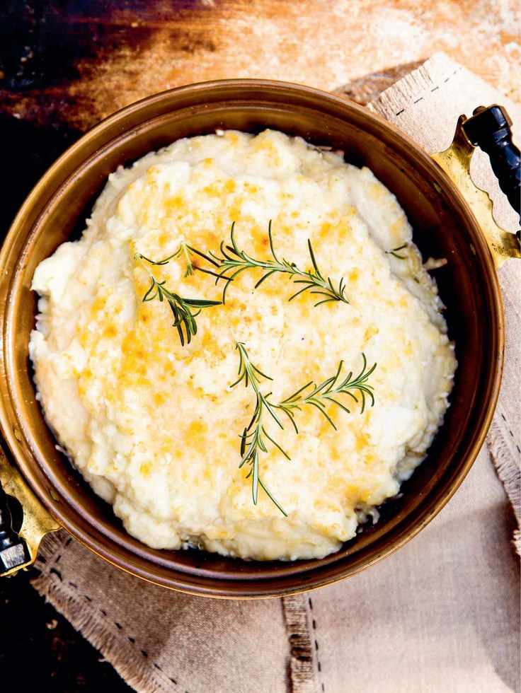 FAUX PARMESAN CAULIFLOWER POTATOES