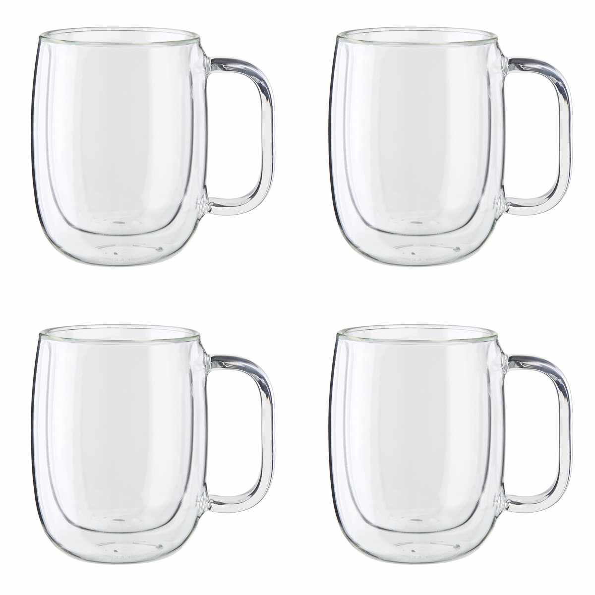 Zwilling J.a. Henckels Zwilling Sorrento Plus Double Wall Glass Coffee Mugs, Insulated Coffee Mug, Clear &amp;amp; Reviews | Wayfair