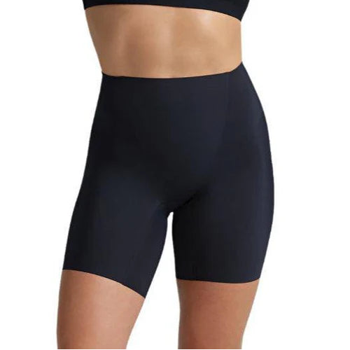 Woman in black shapewear