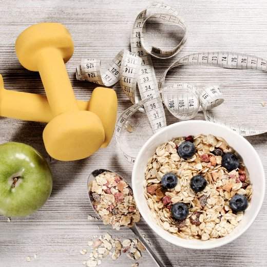 Exercise and diet to lose weight